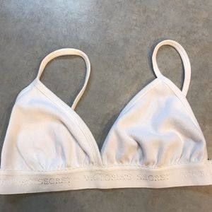 Victoria’s Secret Ribbed Bralette White